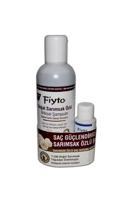 Fiyto Doğal Sarımsak Özlü Şampuan 500 Ml 3'lü Set
