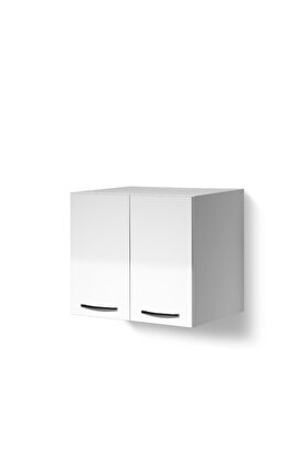 Vi̇sasconcept 80 Cm 2 Raflı - Çok Amaçlı Mutfak Üst Dolap Beyaz