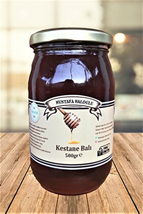 Mustafa Baloğlu Bal Ürünleri̇ Karadeni̇z Kestane Balı (Organi̇k) 500 Gr
