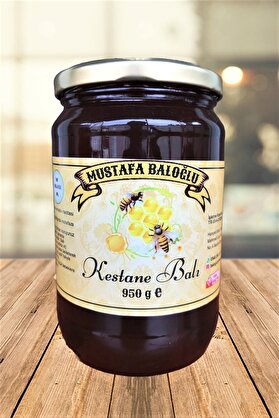 Mustafa Baloğlu Bal Ürünleri̇ Karadeni̇z Kestane Balı (Organi̇k) 950 Gr