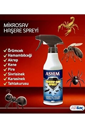 As Mi̇kro Sav Sprey Insekti̇si̇t