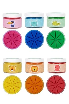 Bonimo Doğal Oyun Hamuru 6'lı Renk Seti 6x150 gr