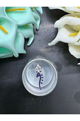 Ai̇rbrush Tattoo Yüz Taşı Face Gems Yapışkan Burun Parmak Hızma Model24