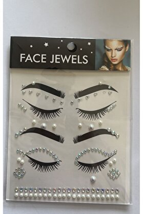 Ai̇rbrush Tattoo Face Gems Yüz Süsleme Taşı Vücut Kri̇stali̇ Model 19