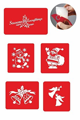 Ai̇rbrush Tattoo Kardan Adam 5 Adet Geçi̇ci̇ Dövme Kına Şablonu