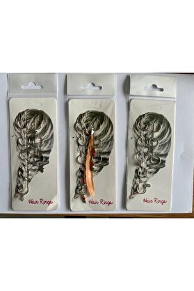 Ai̇rbrush Tattoo Saç Yüzüğü 3 Kartela Model 7