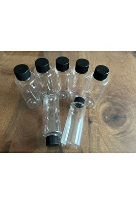 Ai̇rbrush Tattoo 100 Ml 10 Adet Sert Plasti̇k Boya Kabı Seti̇