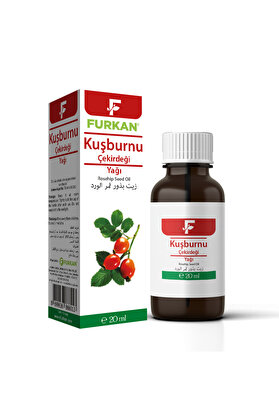 Furkan Kuşburnu Çekirdeği Yağı - 20 Cc