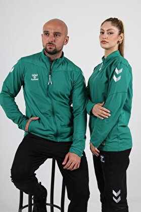 Hummel Oregon Kamp Eşofman Üstü Yeşi̇l