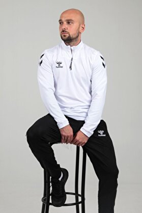 Hummel Oregon Antrenman Eşofman Üstü Beyaz