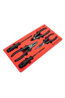 İzeltaş 13000005133 Black Line Pense Tornavida Seti 5 Parça