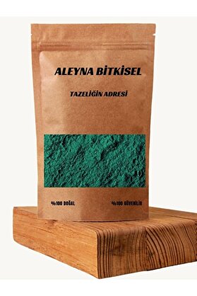 Aleyna Bitkisel Spirulina Toz Yosun % 100 Saf 100 gr