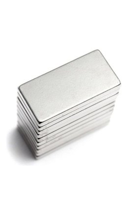 SmilesWishes Neodyum Mıknatıs Dekoratif Magnet Güçlü Çekim 20x10x2 mm 5 Adet