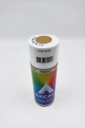 Akçalı 310 Altın Yaldız Sprey Boya