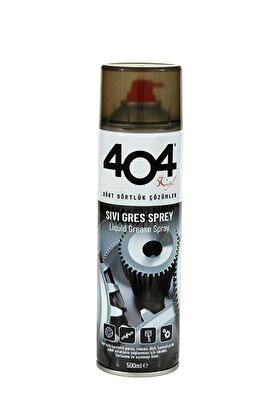 404 1 Adet 400 Ml Sıvı Gres Yağı Sprey Zincir Yağlayıcı Oto Bisiklet Motosiklet