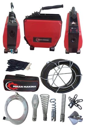 Mi̇ran Kanal Açma Maki̇nesi̇ 16 Mm Set