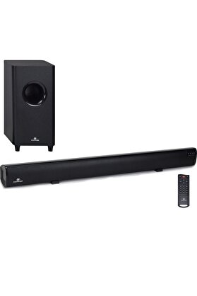 Maxword Slc-170bt 4.2 Kanal Optik Çıkışlı Soundbar Tv Ses Sistemi Subwoofer 170w 130w