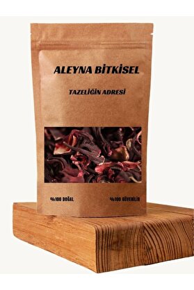 Aleyna Bitkisel Hibisküs, Bamya Çiçeği, Mekke Gülü, Nar Çiçeği, Hibiscus Sabdariffa 50 G
