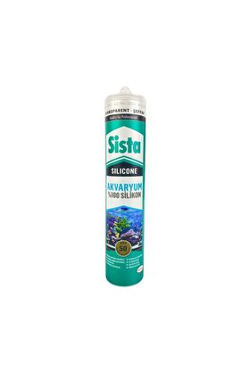 Sista Akvaryum Silikon Şeffaf