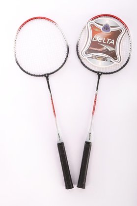 Delta 2 Adet Badminton Raketi Ve Deluxe Badminton Çantası Çiftler İçin Badminton Seti