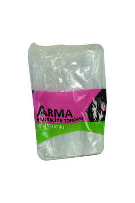 Colezium Naylon Torba Arma Şeffaf Bakkaliye Kuruyemiş Şeker Torbası 30X52 (5 Lik ) Takribi 85 Adet 1000 Gr