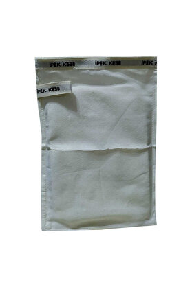 Bi̇lfold İpek Hassas Ci̇lt İçi̇n Banyo Kesesi̇ Beyaz 16X25