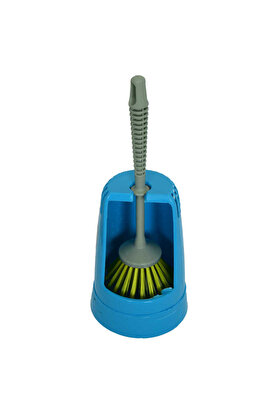 Bi̇lfold Plasti̇k Muhafazalı Wc Tuvalet Klozet Fırça Takımı Karışık Renk Zp-136