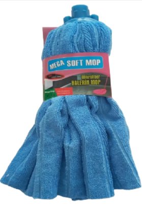 Mega Soft 1 Adet  Mikrofiber Havlu Vileda Paspas Mop Xl Yedek Ucu Büyük Boy