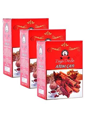 Ziyadede 3 Paket Atom Çayı Ziya Dede Küp Atom Çay Kış Çayı