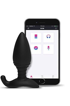 Meyrabest Hush 44,5Mm Akıllı Telefon Tablet Ve Wi̇fi̇ Ile Kontrol Edi̇lebi̇len Butt Plug