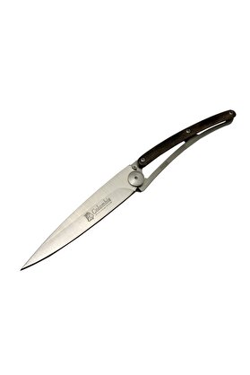 evimdeyokyok EXT 2990C Deejo Koyu Kahve Kamp Çakı 22,5cm- Manuel, Ultra Hafif
