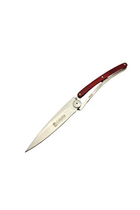evimdeyokyok EXT 2990D Deejo Kırmızı Kamp Çakı 22,5cm- Manuel, Ultra Hafif