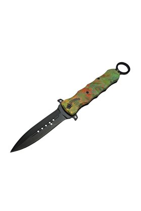 evimdeyokyok GB Bukelamun 485 Kamp Çakı 25,5 cm - Oluklu, Plastik Sap