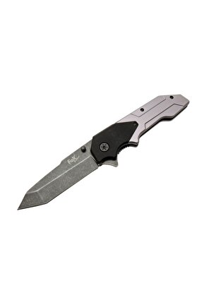 evimdeyokyok Fox A9 Gri Tanto Kamp Çakı 21cm- Yarı Otomatik
