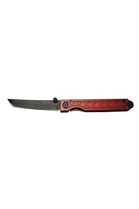 evimdeyokyok Chris Reeve Pocket Samurai 7425 RD Kırmızı Kamp / Outdoor Çakı 18cm - Manuel, Kutulu