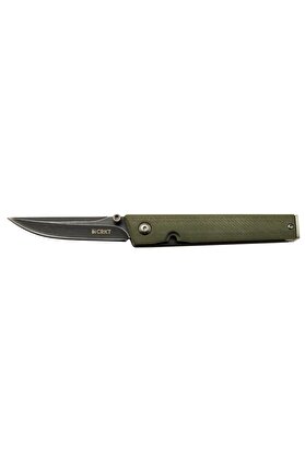 evimdeyokyok Crkt Ceo 7096 GRN Yeşil Kamp Çakı 18cm - Manuel, Kutulu