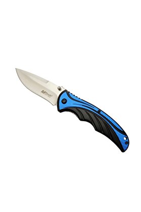 evimdeyokyok Handsome 454 Mavi Kamp Çakı 20cm - Yarı Otomatik