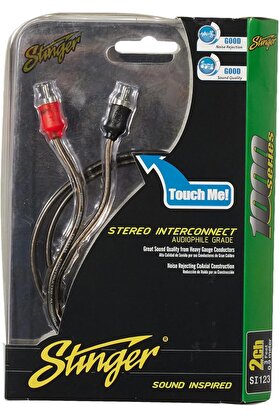 STOREMAX goldbeam SI123 2-Kanal, Koaksiyel Krom Uç Kablo RCA buybright 1178227