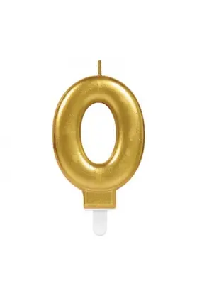 Evi̇mdeyokyok 0 Rakam Mum Gold Renk