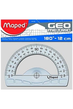 Maped Açı Ölçer 12cm 180 Kristal 242180