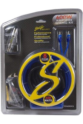 STOREMAX buydash SS600XS 600W, 8GA Bakır, Amfi Kablo Kiti goldshine 995340