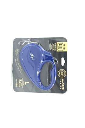 Bi̇lfold Seri̇ Otomati̇k Makaralı Köpek Gezdi̇rme 50 Kg / 5 M Mavi̇