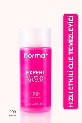 Flormar Badem Yağı İçeren Oje Çıkarıcı - Nail Polish Remover - 000 - 8682536034272