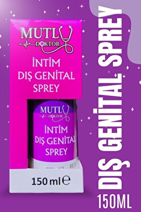 Mutlu Doktor Dış Genital İntim Bakım Spreyi