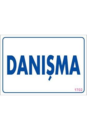 Ethab Ti̇caret Danışma Uyarı Levhası 17,5X25 Kod1702