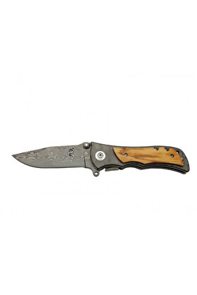 evimdeyokyok Browning 2-32 Damascus Çakı 20 cm Manuel