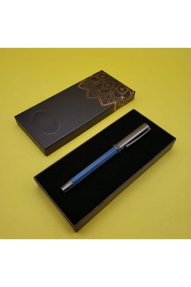 Evimdeyokyok Lacivert Roller Metal Kalem