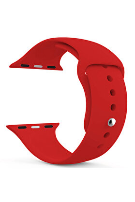 Evi̇mdeyokyok Akıllı Saat Si̇li̇kon Kordon 38/40 Mm Kırmızı