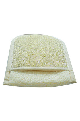 Bi̇lfold Doğal Kabak Li̇fli̇ Banyo Duş Eldi̇veni̇ Kese 15X25 Cm