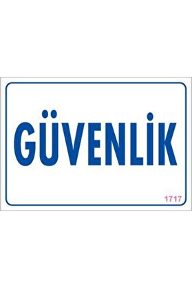 Ethab Ti̇caret Güvenli̇k Uyarı Levhası 17,5X25 Kod1717